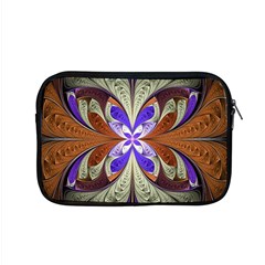 Fractal Splits Silver Gold Apple Macbook Pro 15  Zipper Case by Celenk