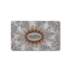 Fractal Fantasy Design Imagination Magnet (name Card) by Celenk