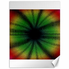 Sunflower Digital Flower Black Hole Canvas 36  X 48   by Celenk