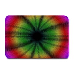 Sunflower Digital Flower Black Hole Plate Mats by Celenk