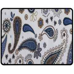 Pattern Embroidery Fabric Sew Fleece Blanket (Medium) 