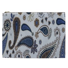 Pattern Embroidery Fabric Sew Cosmetic Bag (XXL) 