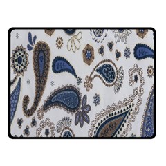 Pattern Embroidery Fabric Sew Double Sided Fleece Blanket (Small) 