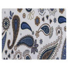 Pattern Embroidery Fabric Sew Double Sided Flano Blanket (Medium) 