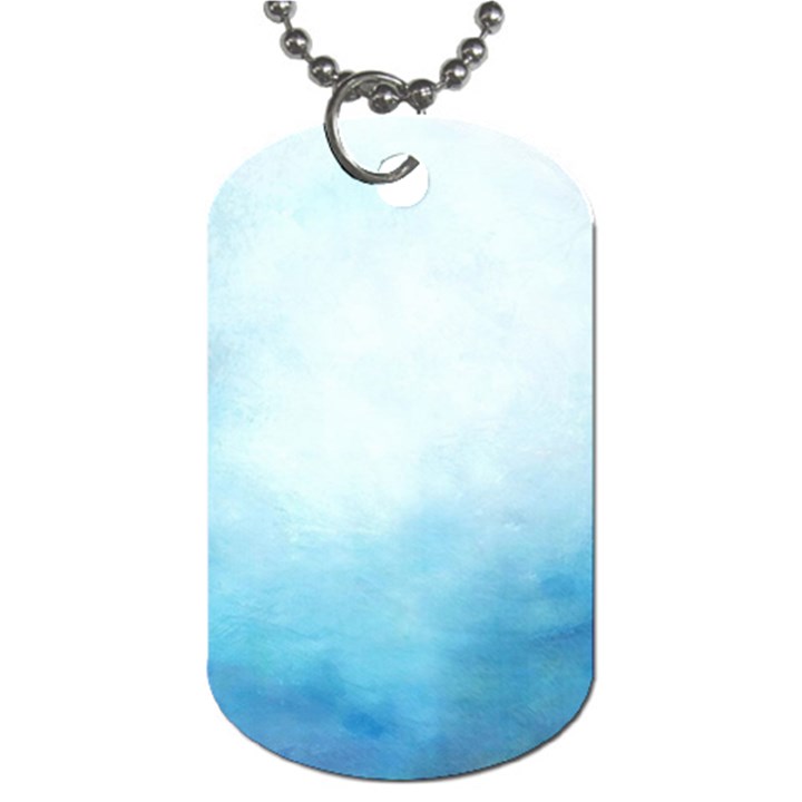 Ombre Dog Tag (One Side)