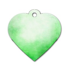 Ombre Dog Tag Heart (two Sides) by ValentinaDesign