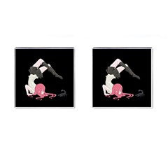 Scorpio Girl Cufflinks (square) by Valentinaart