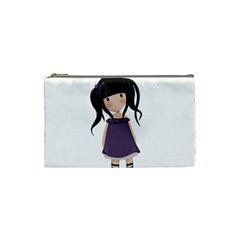 Dolly Girl In Purple Cosmetic Bag (small) 