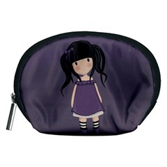 Dolly Girl In Purple Accessory Pouches (medium)  by Valentinaart