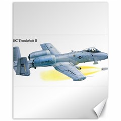 A-10c Thunderbolt Ii Canvas 11  X 14  (unframed) by Bigfootshirtshop