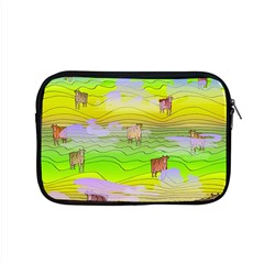 Cows And Clouds In The Green Fields Apple Macbook Pro 15  Zipper Case