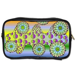 Amoeba Flowers Toiletries Bags 2-side by CosmicEsoteric