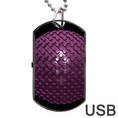 Sphere 3d Geometry Math Design Dog Tag Usb Flash (one Side) by Celenk