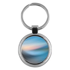 Wave Background Pattern Abstract Lines Light Key Chains (round)  by Celenk