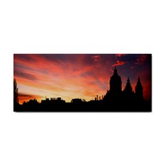 Sunset Silhouette Sun Sky Evening Cosmetic Storage Cases by Celenk