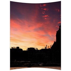 Sunset Silhouette Sun Sky Evening Back Support Cushion by Celenk