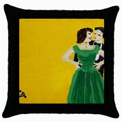 After Nine By Julie Grimshaw 2017 Throw Pillow Case (black) by JULIEGRIMSHAWARTS