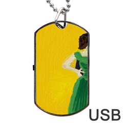 After Nine By Julie Grimshaw 2017 Dog Tag Usb Flash (two Sides) by JULIEGRIMSHAWARTS