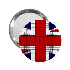 Union Jack Flag Uk Patriotic 2 25  Handbag Mirrors by Celenk