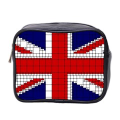 Union Jack Flag Uk Patriotic Mini Toiletries Bag 2-Side