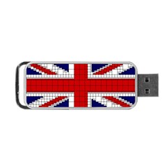 Union Jack Flag Uk Patriotic Portable USB Flash (Two Sides)