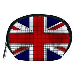 Union Jack Flag Uk Patriotic Accessory Pouches (Medium) 