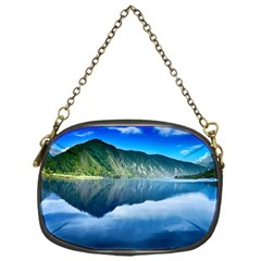 Mountain Water Landscape Nature Chain Purses (one Side)  by Celenk