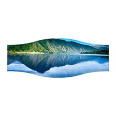 Mountain Water Landscape Nature Stretchable Headband by Celenk