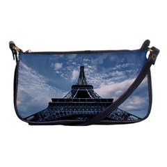 Eiffel Tower France Landmark Shoulder Clutch Bags by Celenk