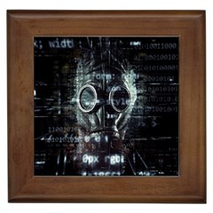 Gas Mask Contamination Contaminated Framed Tiles by Celenk