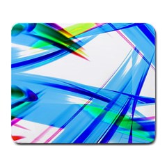 Lines Vibrations Wave Pattern Large Mousepads