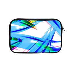 Lines Vibrations Wave Pattern Apple MacBook Pro 13  Zipper Case