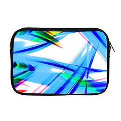 Lines Vibrations Wave Pattern Apple MacBook Pro 17  Zipper Case