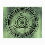 Rune Geometry Sacred Mystic Small Glasses Cloth Front
