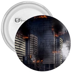 Destruction Apocalypse War Disaster 3  Buttons by Celenk