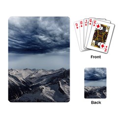 Mountain Landscape Sky Snow Playing Card by Celenk