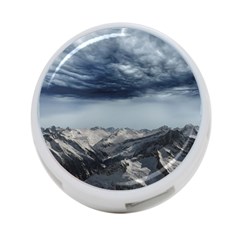 Mountain Landscape Sky Snow 4-port Usb Hub (one Side) by Celenk