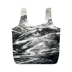 Mountains Winter Landscape Nature Full Print Recycle Bags (m)  by Celenk