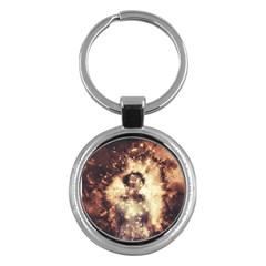 Science Fiction Teleportation Key Chains (round)  by Celenk