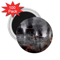 Destruction War Conflict Explosive 2 25  Magnets (100 Pack)  by Celenk