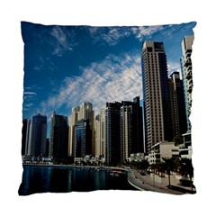 Skyscraper City Architecture Urban Standard Cushion Case (one Side) by Celenk