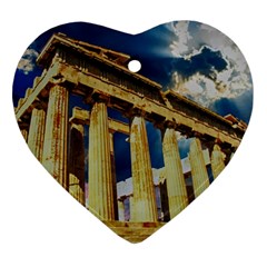 Athens Greece Ancient Architecture Ornament (heart) by Celenk