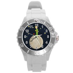 The Little Prince Round Plastic Sport Watch (l) by Valentinaart