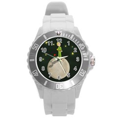 The Little Prince Round Plastic Sport Watch (l) by Valentinaart