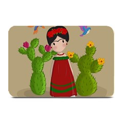 Frida Kahlo Doll Plate Mats by Valentinaart