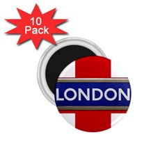 London England 1.75  Magnets (10 pack) 