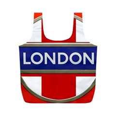 London England Full Print Recycle Bags (M) 