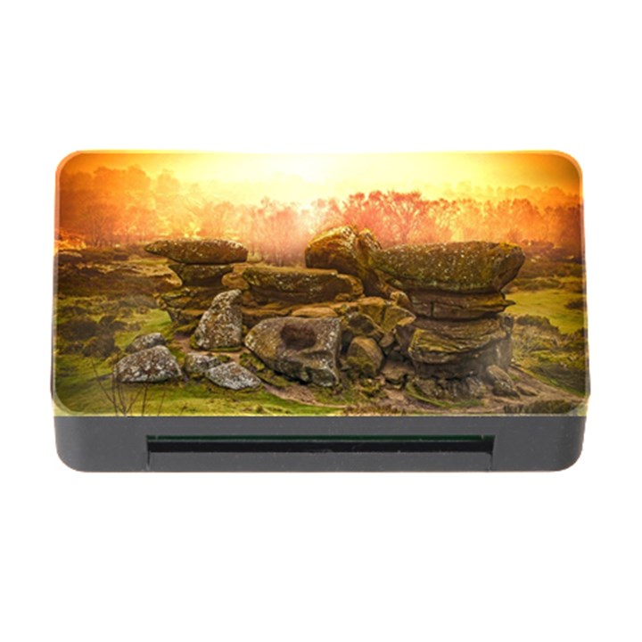 Rocks Outcrop Landscape Formation Memory Card Reader with CF