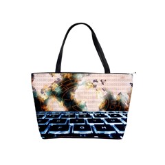 Ransomware Cyber Crime Security Shoulder Handbags by Celenk