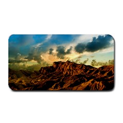 Mountain Sky Landscape Nature Medium Bar Mats by Celenk